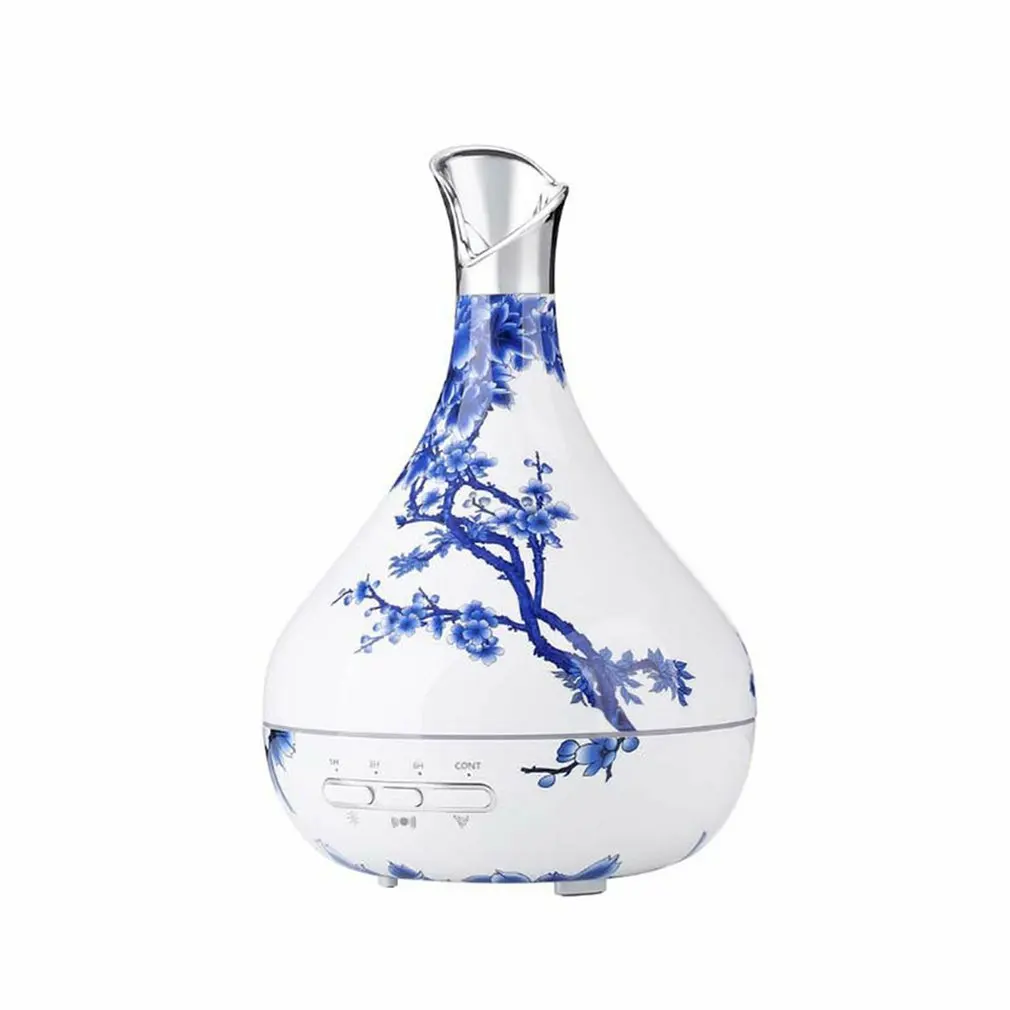 Синий и белый фарфор древесины ультразвуковой с ароматическим эфирным маслом