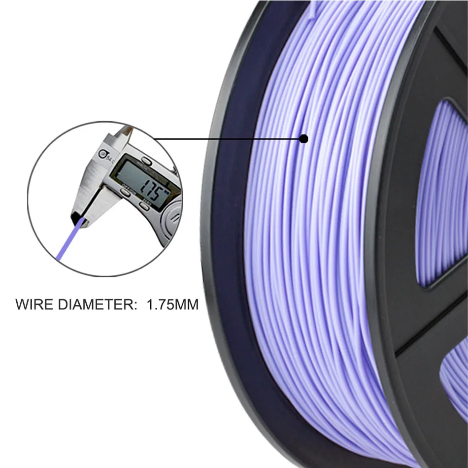 1.75MM PLA Plus 3D Printer Filament 1KG High Quanlity PLA Filament For Children Scribble Gadget Good Toughness Filament
