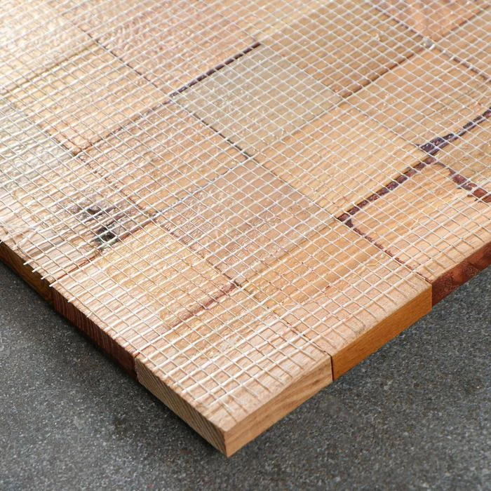 Подставка под горячее &quotАвторская 3D&quot 50х50х1.5 см 3 древесных оттенка