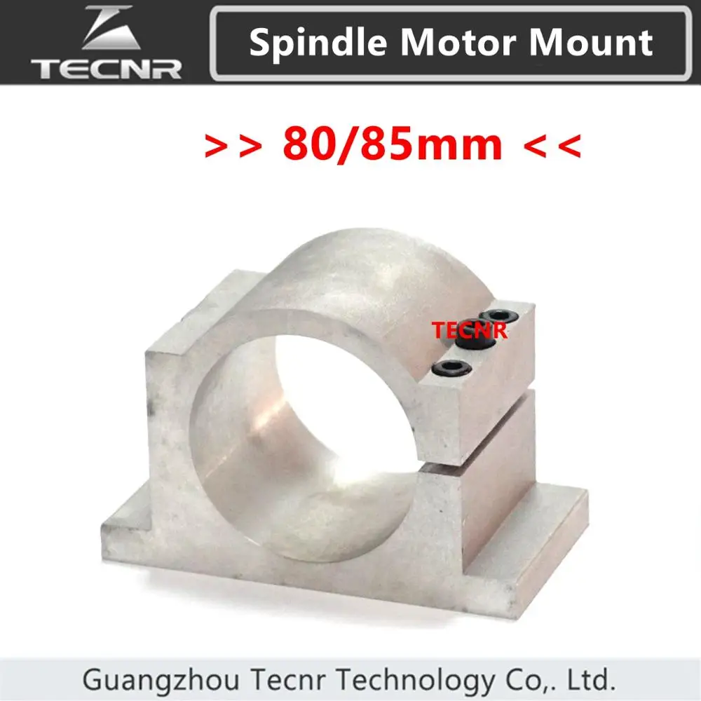 80MM 85mm CNC spindle fixture mounting bracket for 1.5KW 2.2KW spindle motor
