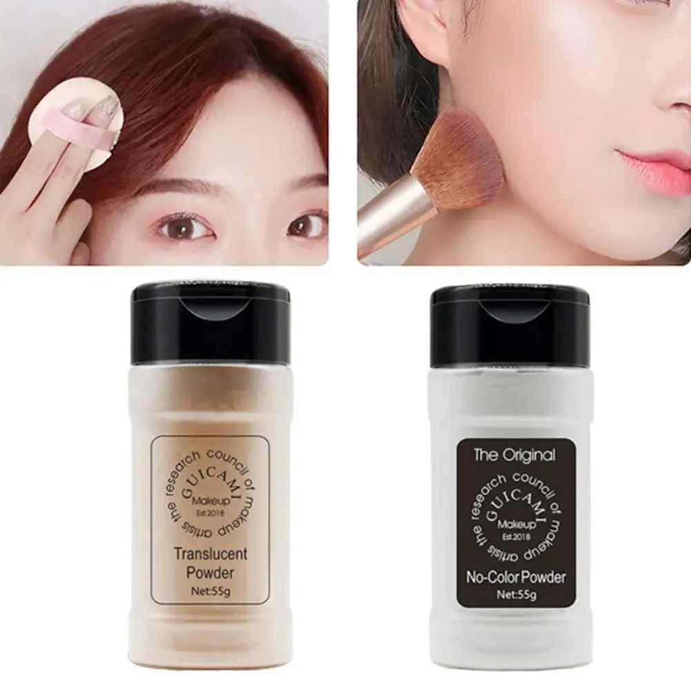 Бренд Лидер продаж пудра для макияжа 2 цвета свободная Порошковая Косметика