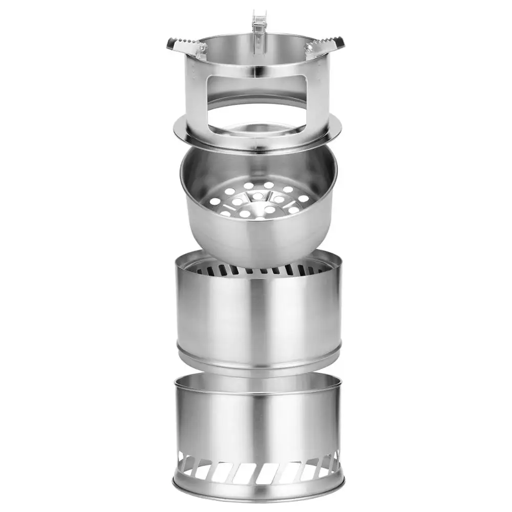 Уличная печь AOTU для кемпинга наконечник разборки деревянные плиты портативные