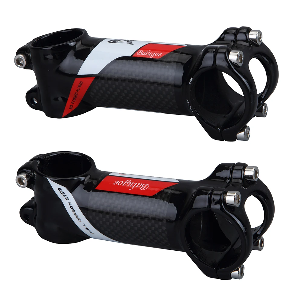 

2022 bicycle riser road Bike stem/ MTB bicycle STEM rod carbon +aluminium alloy 60/70/ 80/90/100/110/120mm 28.6-31.8MM