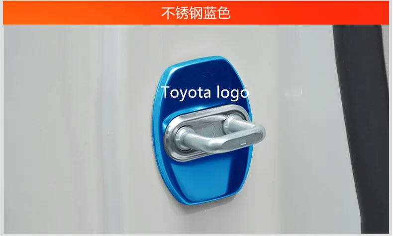 Застежка дверного замка из нержавеющей стали защитный чехол для Toyota Land Cruiser 200 Prado