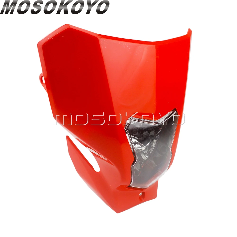 Supermoto Dirt Bike фара 12 В H4 Лампа освещения передняя фара для Honda CRF450XR CRF450L CRF450 CRF250 R/L/X