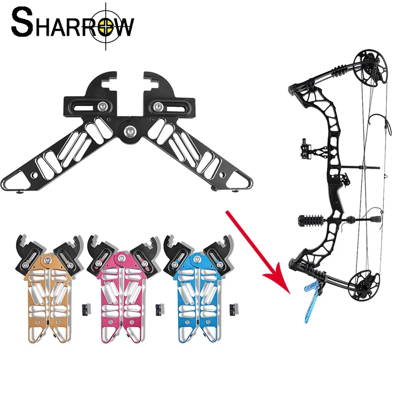 

1 шт. стрельба из лука блочного Лука стенд держатель лук стеллажи для выставки товаров кронштейн стойка для велосипеда Алюминий сплав Ширин...