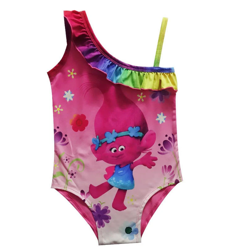 Летнее пляжное бикини для девочек Детский костюм костюмированной вечеринки