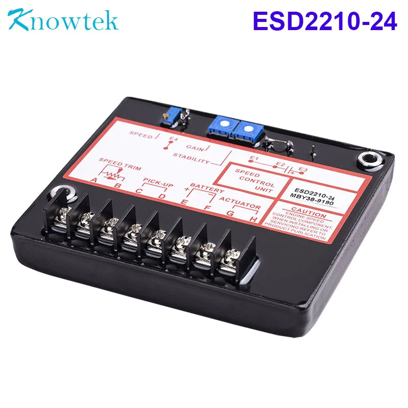 24V ESD2210 двигателя Скорость Управление блок 24 регулятор|Детали генератора и