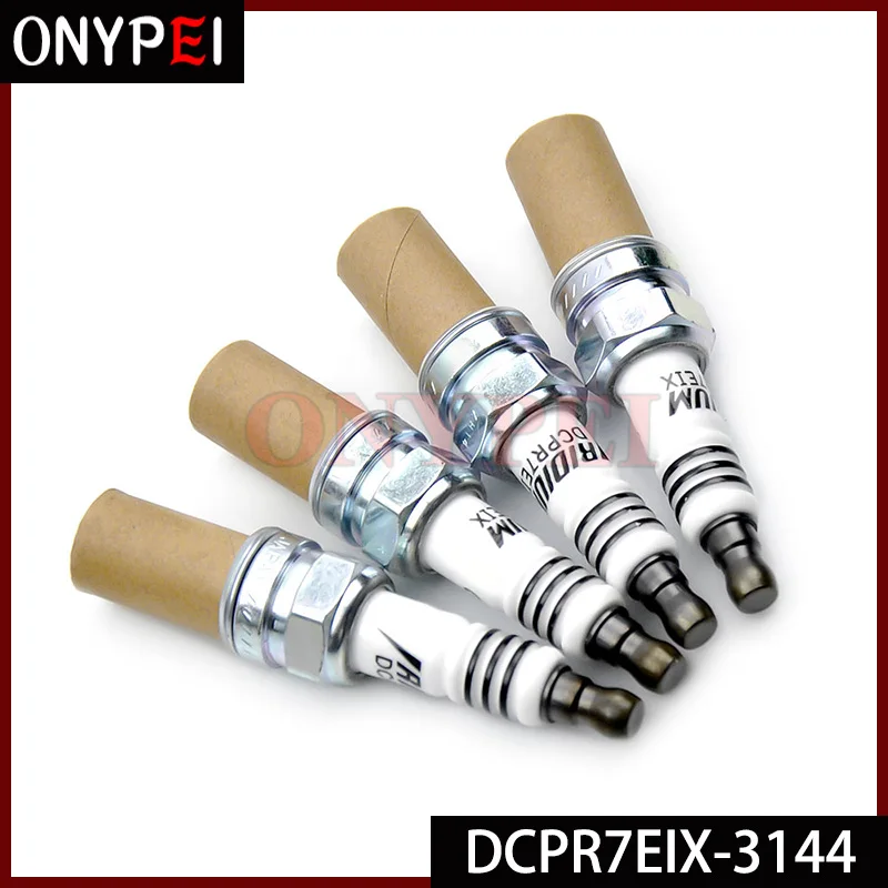 4 шт./лот иридиевая Свеча зажигания DCPR7EIX 3144 для мотоцикла Harley Davidson|plug spark|plug lotplug
