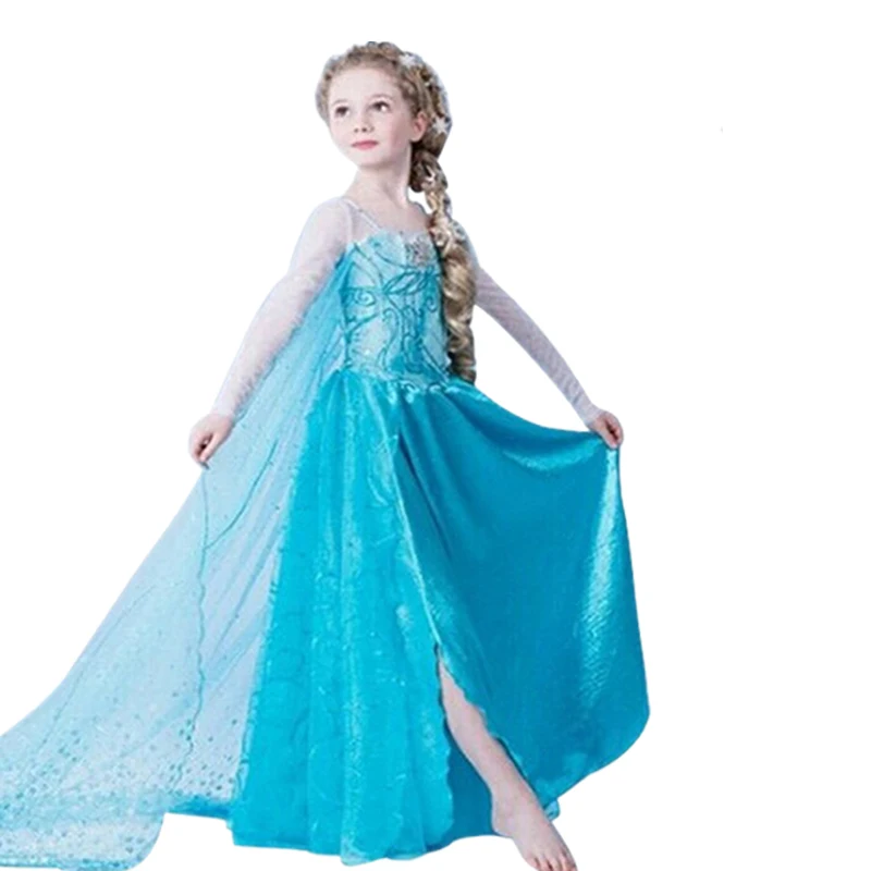 Fancy Girls Princess Costume Children Summer Clothes Gilrs Party Dresses Kids Halloween Carnival Cosplay Dress Vestido | Детская одежда