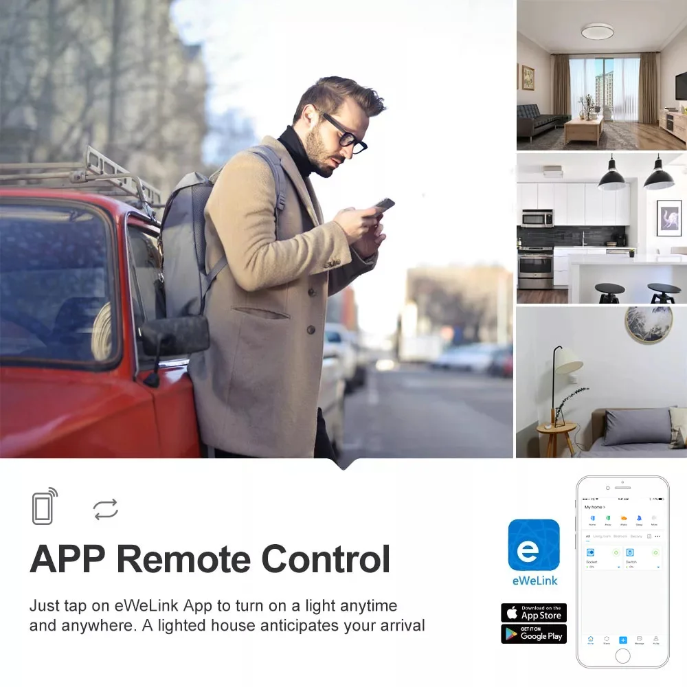 Itead SONOFF Basic R2 Wifi переключатель модуль умный дом таймер Светильник Универсальный DIY