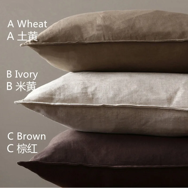 LeRadore наволочка в японском стиле из хлопка и льна с гусиным пером наполнитель