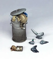 135 modern animals set accessories resin figure model kits miniature gk unassembly unpainted