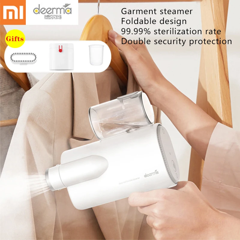 Xiaomi Паровая гладильная машина портативный отпариватель для одежды складной