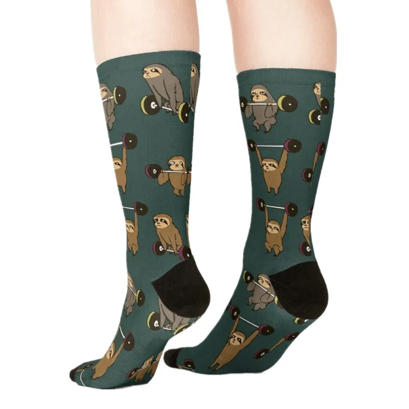 

Women's socks kawaii personality Prison Mike Printed Socks Woman harajuku Happy Funny Novelty cute girl gift Socks for women