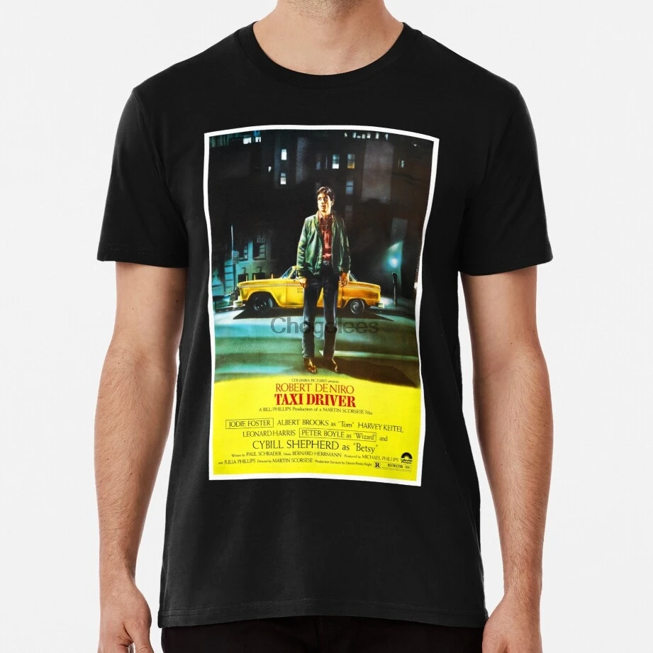 Мужская/женская футболка с принтом такси клоуна |