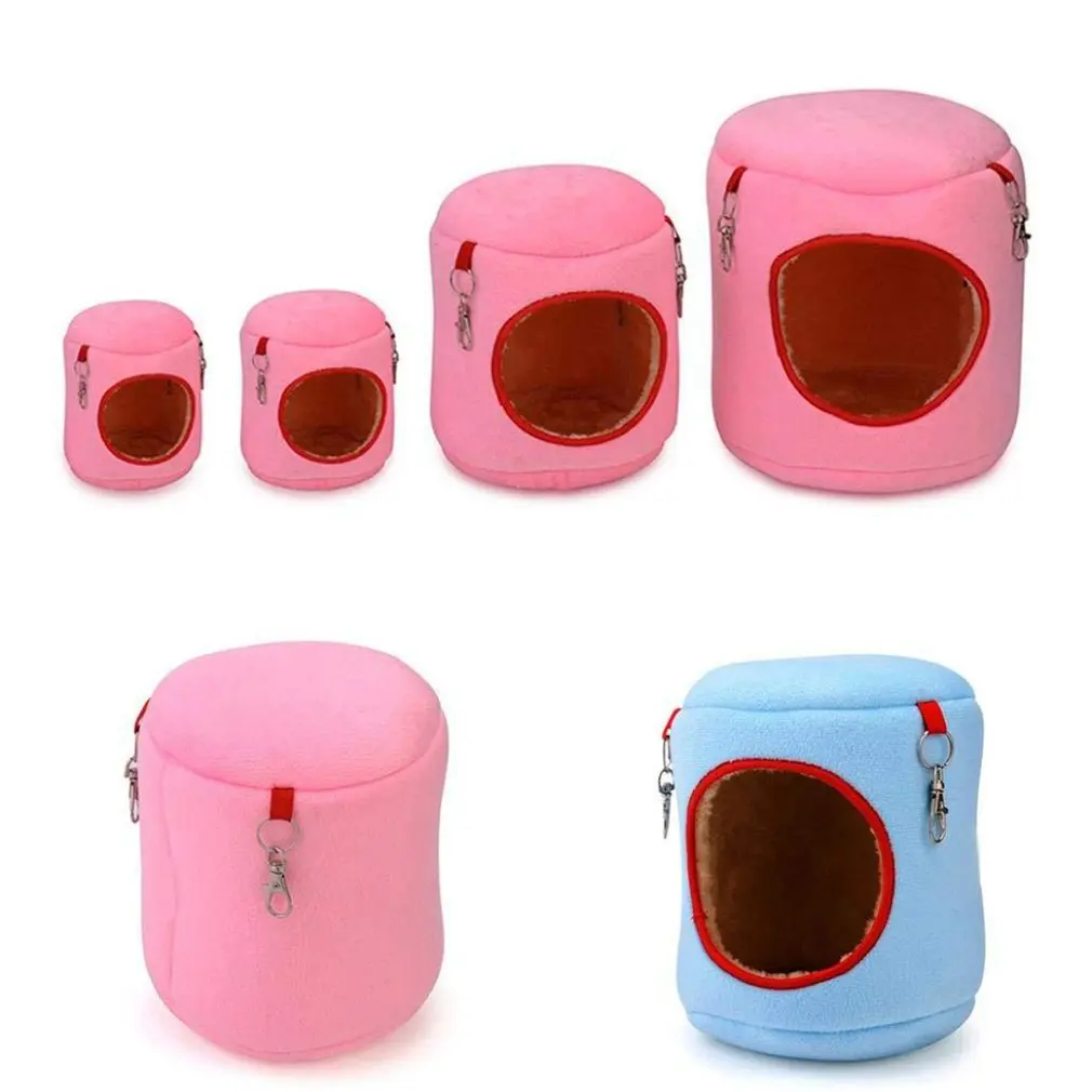 

Warm And Winter Sleeping Warm Cotton Nest New Hammock Bird Nest Blue Small