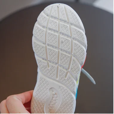 

Girls sneakers 2021 summer new children Korean edition fashion daddy shoes boys single mesh breathable non-slip Casual shoes