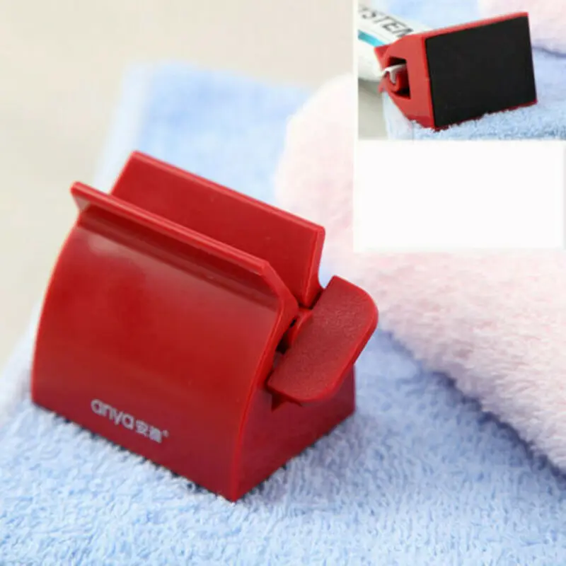 

Rolling Tube Toothpaste Squeezer Toothpaste Easy Dispenser Seat Holder Stand Bathroom Toothpaste Squeezer