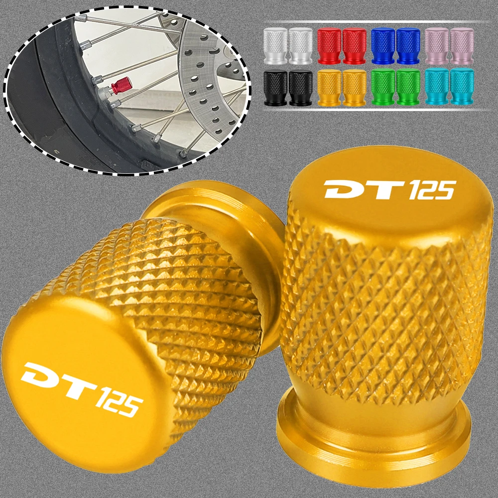 Колпачки для стержней клапанов шин мотоцикла автомобиля YAMAHA DT125 DT 125 1987-2006 2005 2004 2003