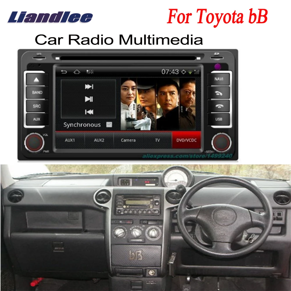 Liandlee для Toyota bB 2003 ~ 2007 2 Din Автомобильный Android GPS навигация карты радио CD DVD плеер