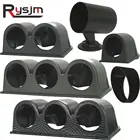 Автомобильный держатель для манометра, универсальный держатель для левого и правого привода, Стайлинг автомобиля, 52 мм, черный, одинарный, двойной, тройной