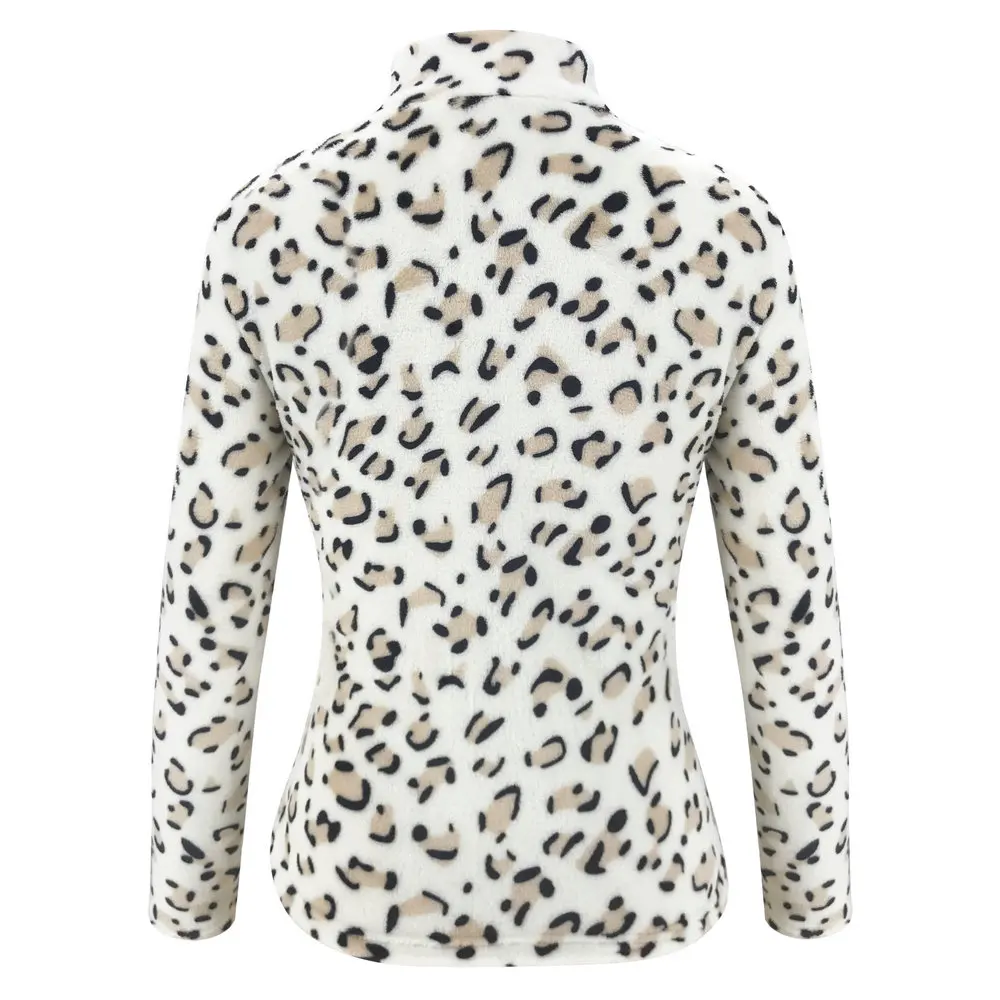 

Leopard Woman Tshirts Y2K Zipper Tops Long Sleeve Aesthetic Ropa De Mujer 2021 Autumn Harajuku Streetwear Sexy Roupas Femininas
