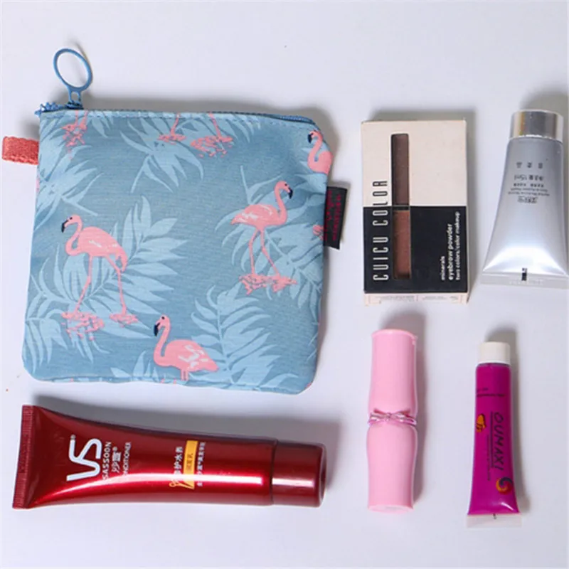 

Косметичка с фламинго для женщин, несессер, дорожная Водонепроницаемая портативная Сумочка для косметики, набор туалетных принадлежностей