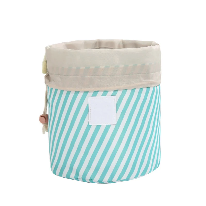 Новинка 2019 круглая женская косметичка для путешествий органайзер макияжа