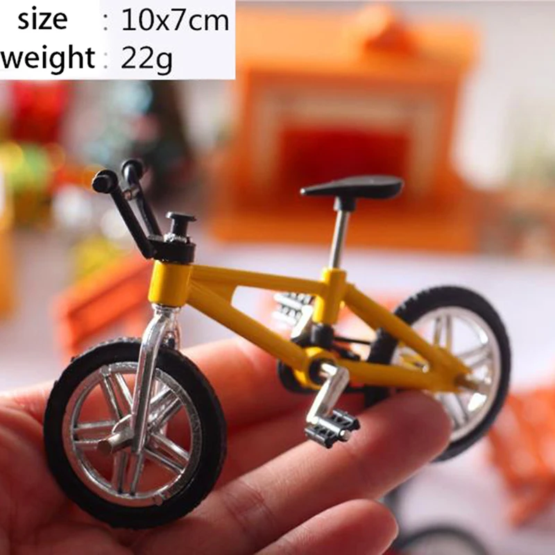 

Finger Bmx Bike Toys For Boys Mini Bike With Brake Rope Alloy Bmx Functional Mountain Bicycle Model Toys For Children Gift