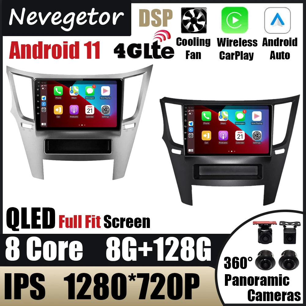 

Android 11 для Subaru Outback 4 Legacy 5 RHD 2009 - 2014 Восьмиядерный без DVD 2 Din автомагнитола мультимедийный видеоплеер навигация GPS