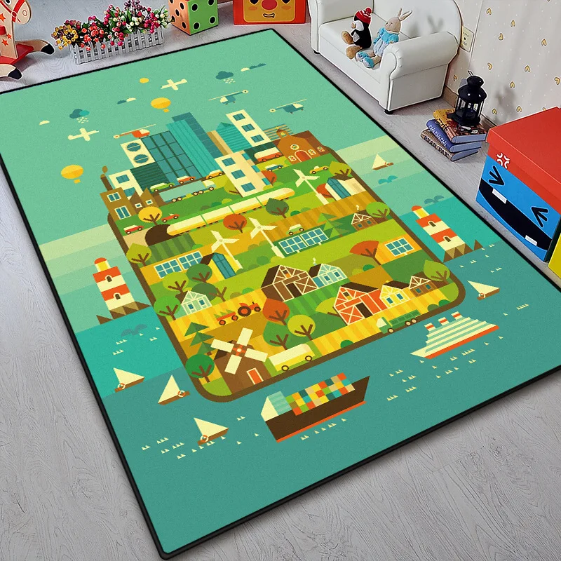 Детские игрушки детские дорожные игровые коврики бархатные ковры с кристаллами