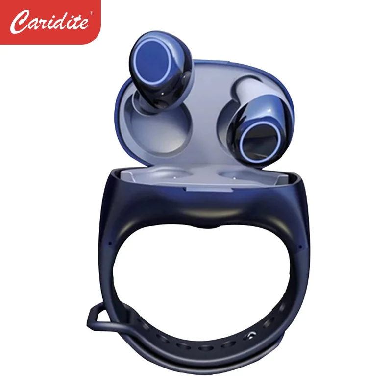 Наушники и часы 2 в 1 Новинка 2021 водонепроницаемый наручный спортивный ремешок