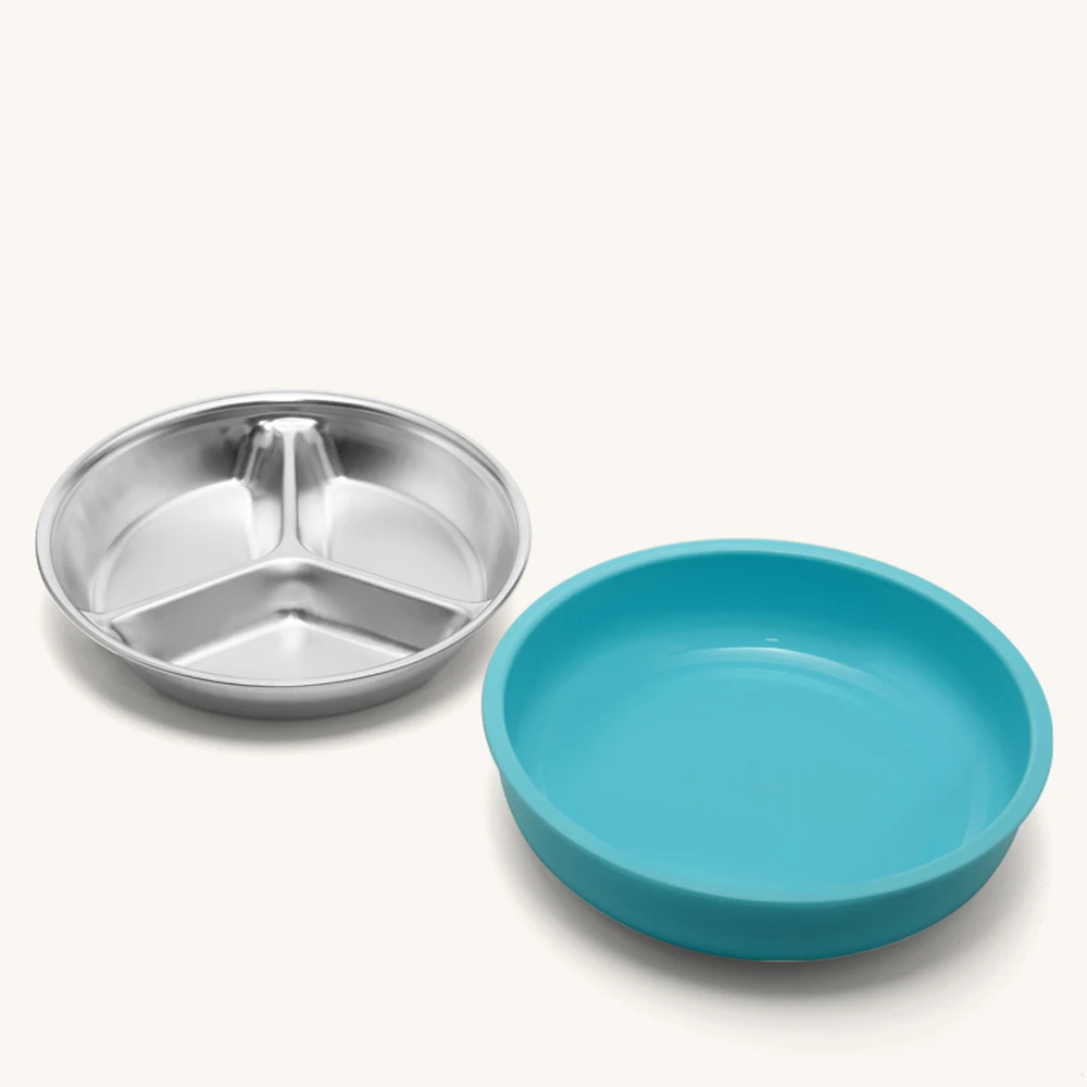 LUCF Еда уровень Милая обезьяна дизайн сохраняет тепло мода дети чаша съемный ужин