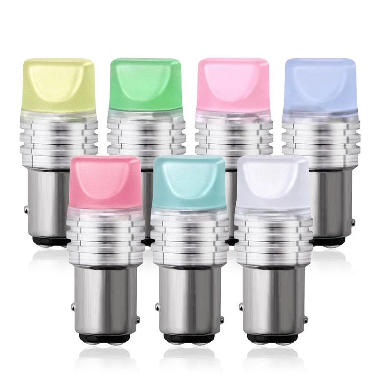 1156 BA15S 3D 9 SMD 2835 светодиодный 1157 BAY15D P21/5 Вт белый красный желтый сигнальный