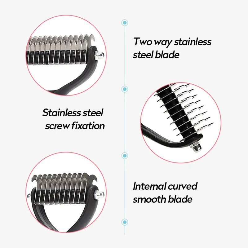ПЭТ расческа для волос Расческа собак расчески домашних животных кошка кошки