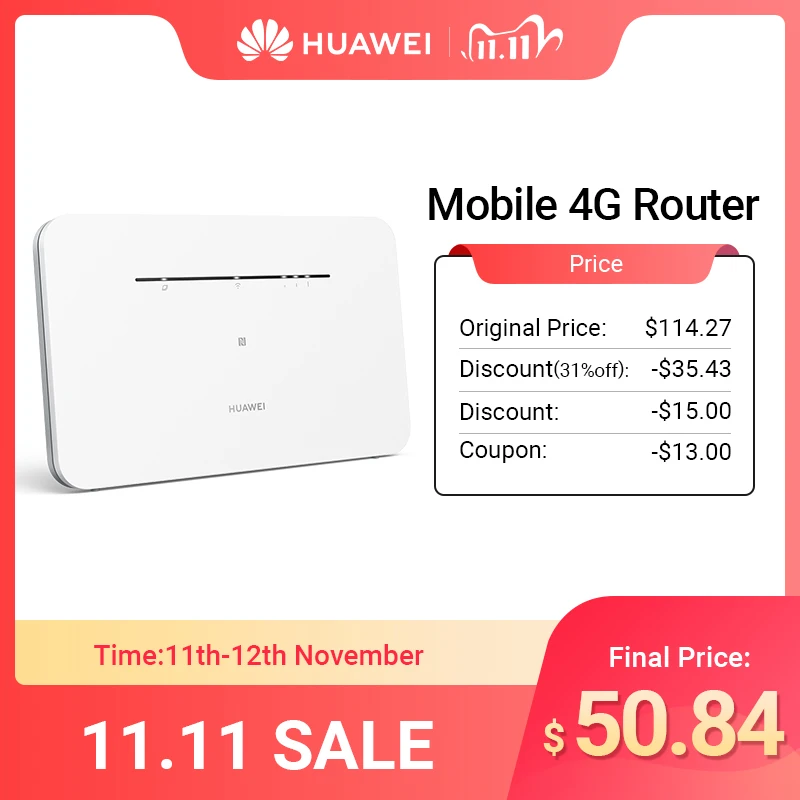 2020 Новое поступление роутер HUAWEI 4G LTE Sim карта Wi Fi точка доступа NFC подключение CPE 300