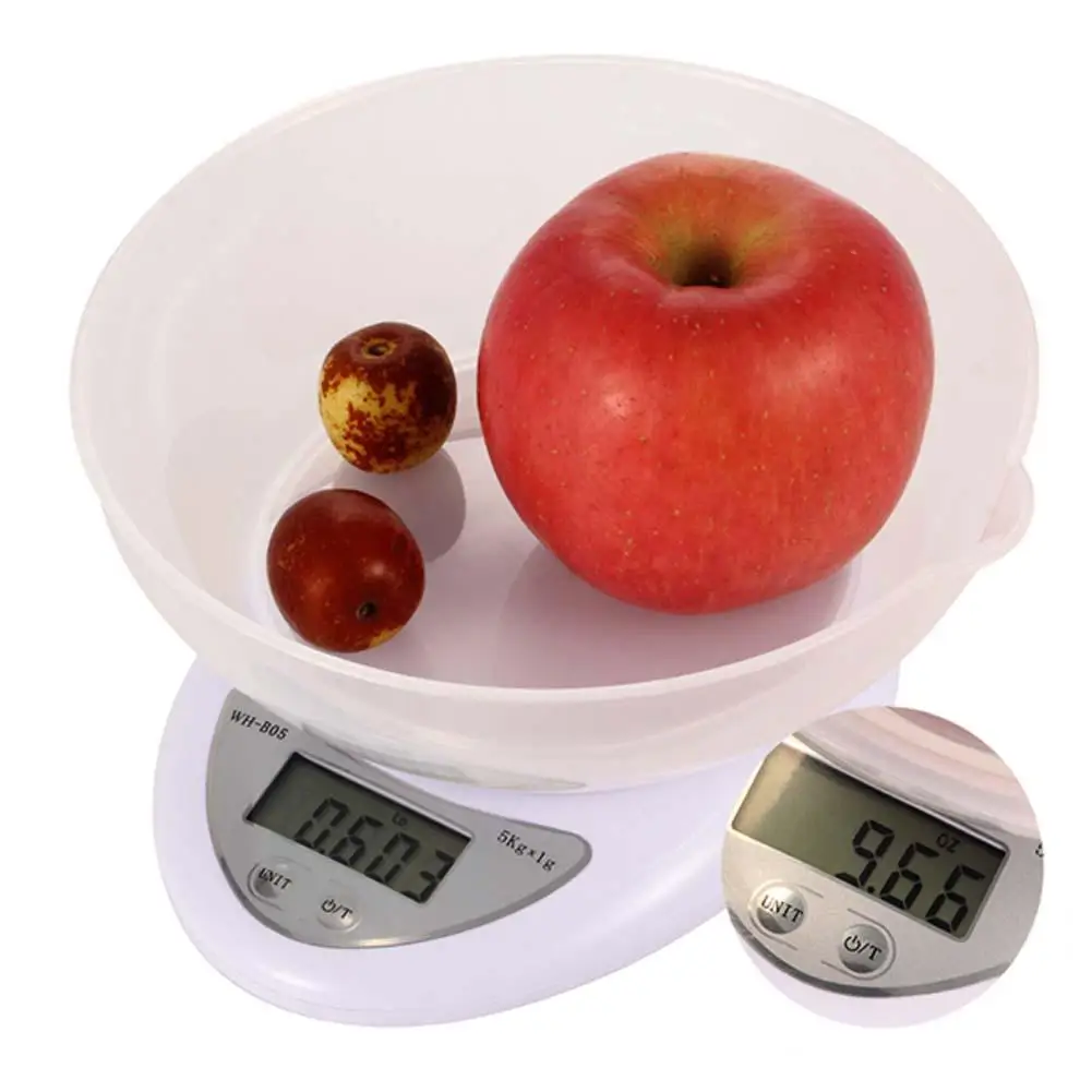 

5000g/1g Digital LCD Electronic Kitchen Food Diet Postal Scale Weight Balance