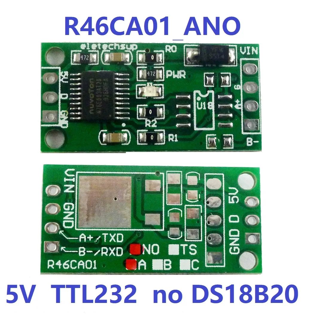 5V TTL232 NO DC 3,7-25 в DS18B20 RS485 RS232 ttl Modbus Rtu Температурный датчик дистанционного сбора монитор модуль цифрового термометра - Цвет: 5V TTL232 NO