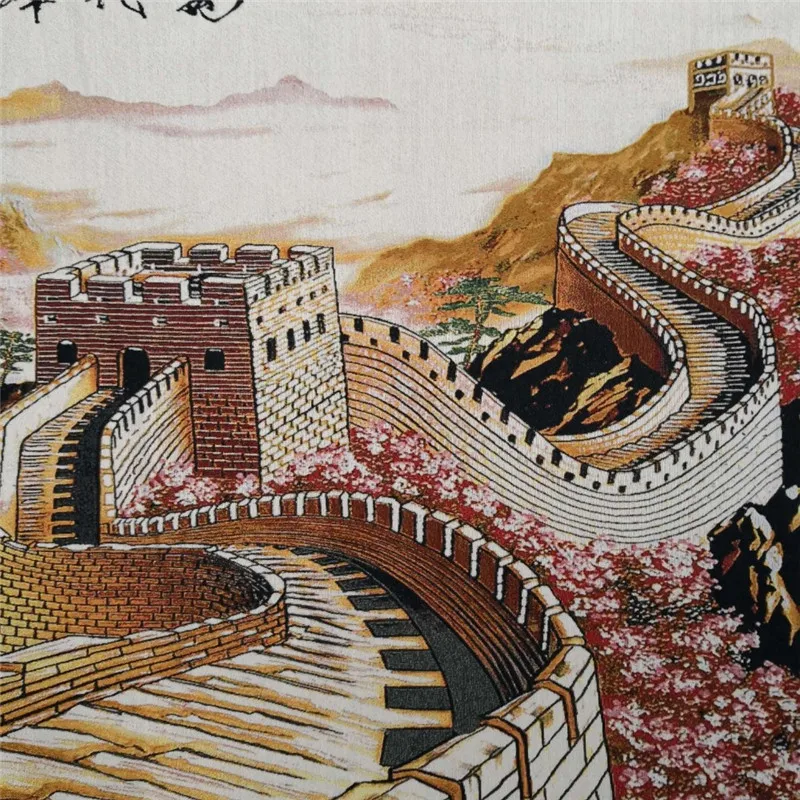 Китайская старинная шелковая картина Thangka с вышивкой | Дом и сад