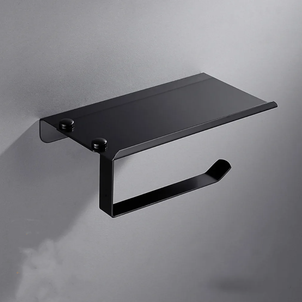 

1 Piece Bathroom Toilet Paper Holder Super Storage Wall-mounted Paper Towel Holder Kitchen Bathroom Sundries Storage Box