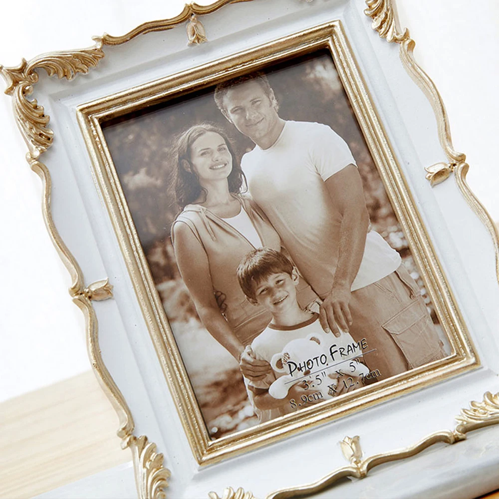 Настольная фоторамка из смолы фотодисплеи украшение для офиса или дома RPF004