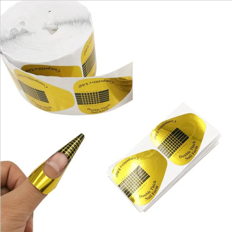 100 шт. форма подковы профессиональные насадки для дизайна ногтей удлинительные