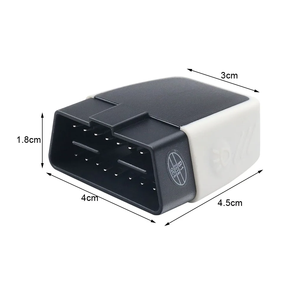 Лучший Bluetooth-совместимый адаптер V08 ELM 327 ELM327 прошивка 4 0 OBD2 сканер кодов IOS Andorid ПК BT