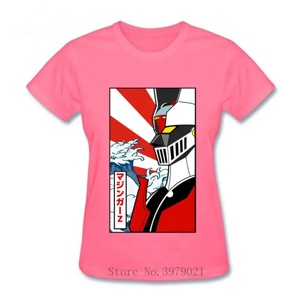 Футболка Mazinger Z с аниме женская футболка женские топы для девочек одежда
