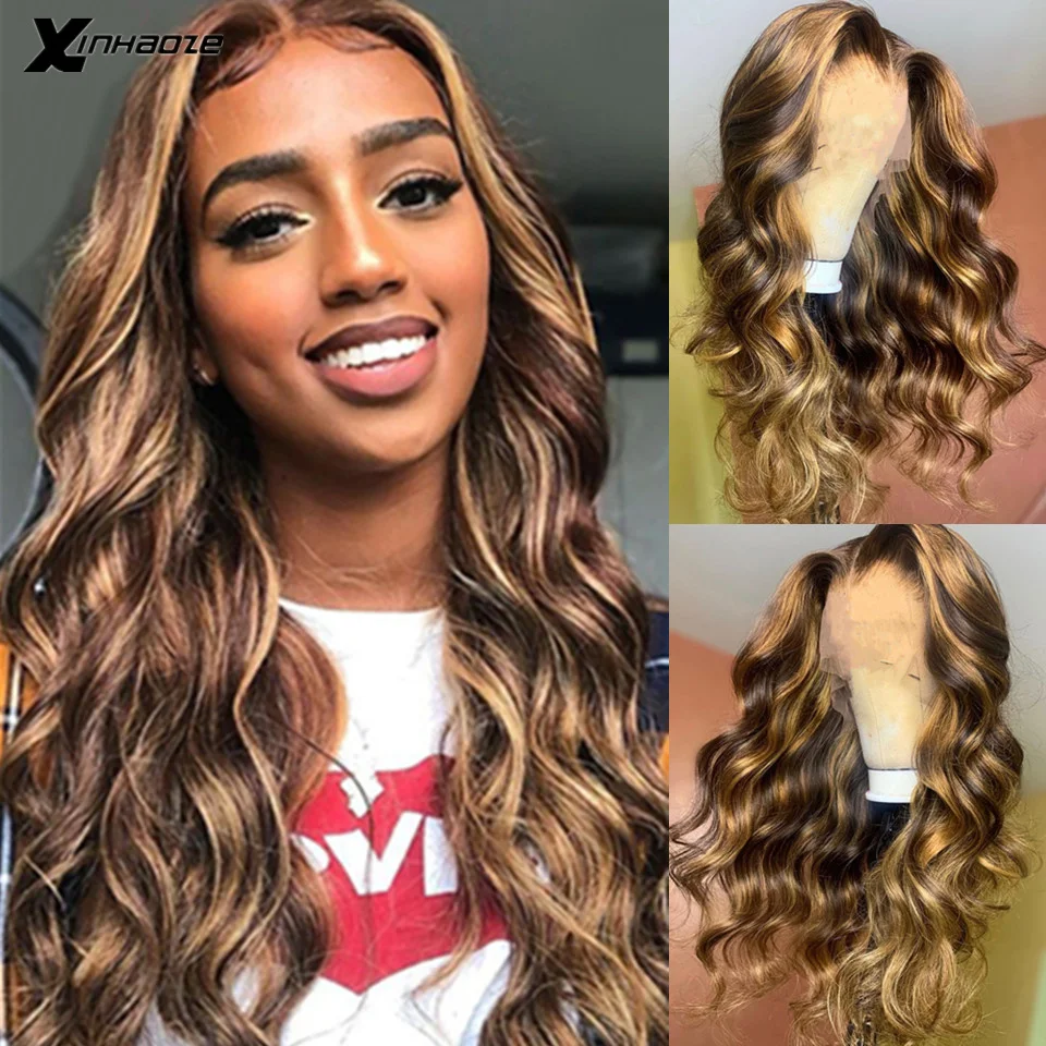 

Выделите парик человеческих волос T глубокий часть 13x6 Синтетические волосы на кружеве эффектом деграде (переход от темного к наращивания бл...