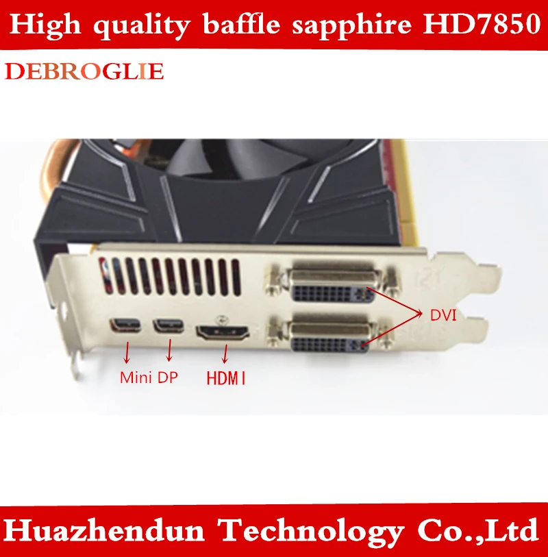 Sapphire HD6870 HD6970 HD7850 видеокарта с двумя слотами 1 шт Бесплатная доставка | Компьютеры