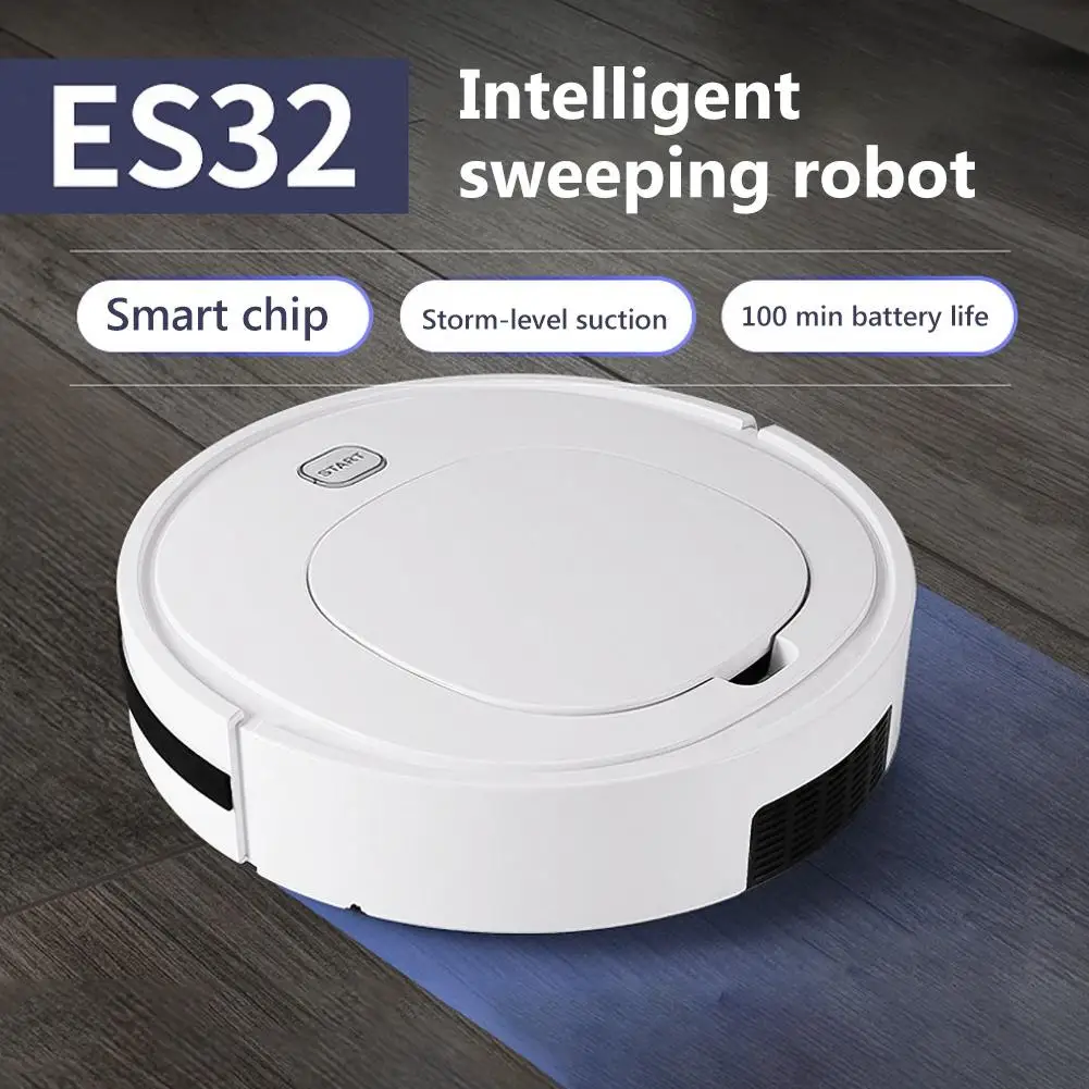 

ES32 Home Automatic 1800Pa Smart Robot Vacuum Cleaner Dust Cleaning Sweeper Cleaning Tools and Accessories