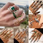 6 шт.комплект, полые круглые украшения из металлического сплава