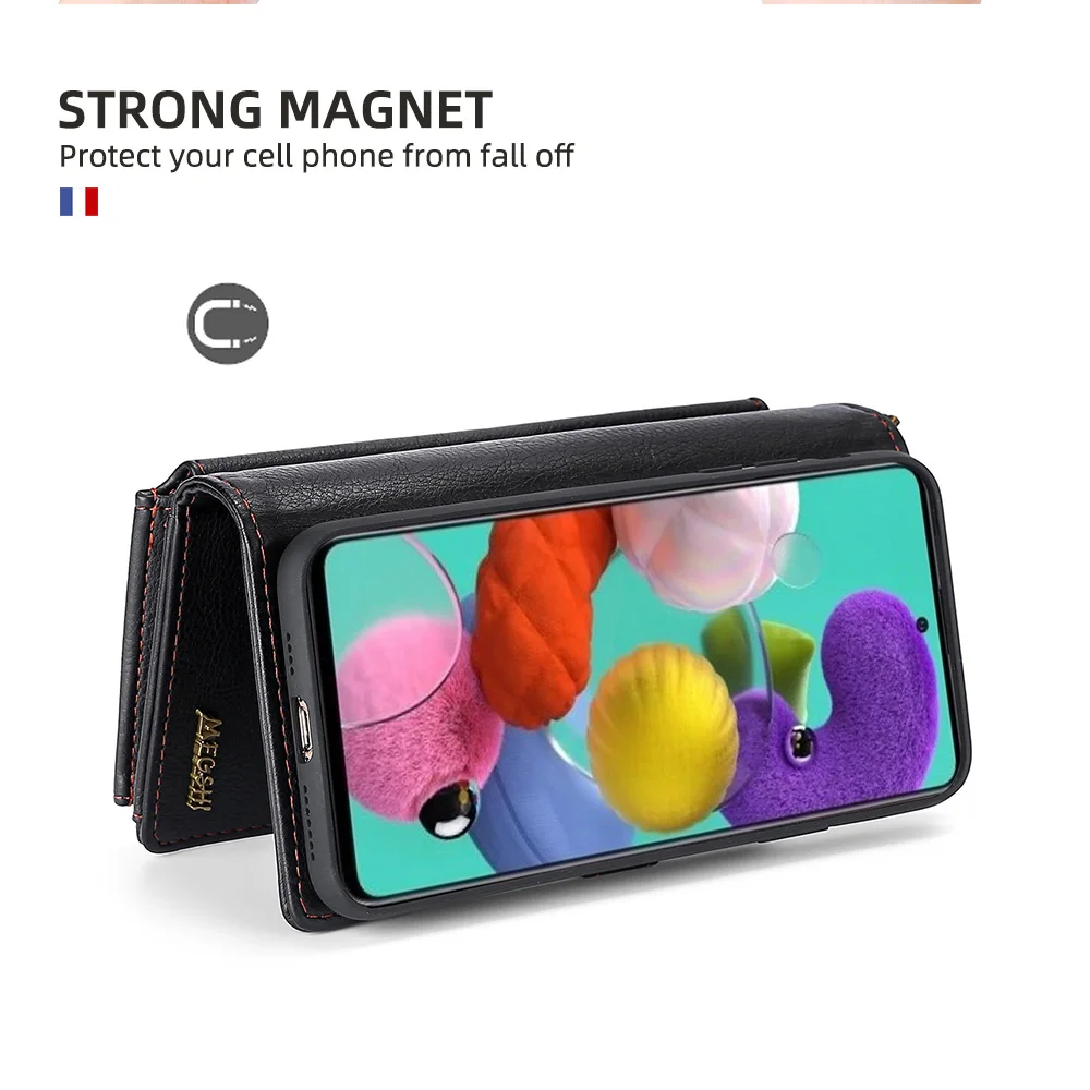 

Luxury Slim Fit Premium Leather Cover For iPhone 11 12 mini Pro XR XS Max X 6 6s 7 8 Plus Wallet Card Slots Shockproof Flip Case